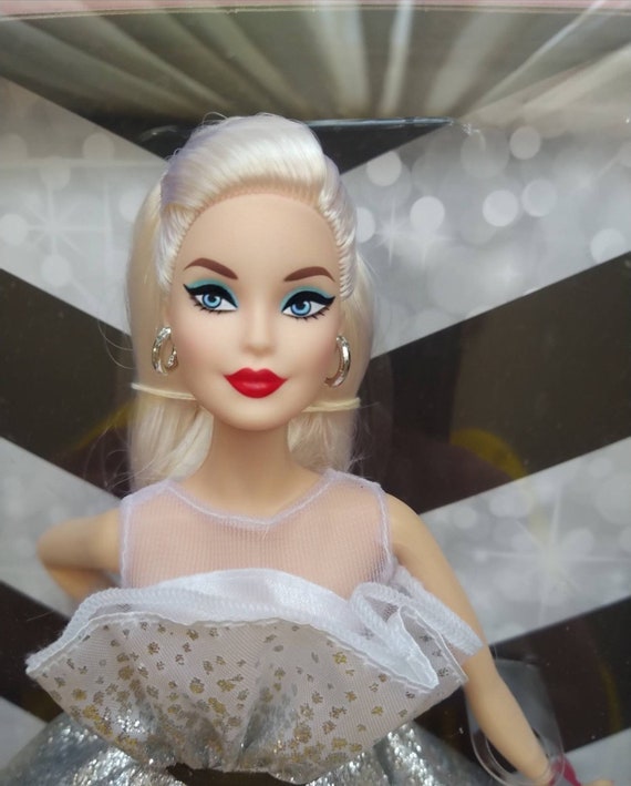 geest Versterken Briesje Barbie 60th Anniversary Celebration Doll Collector Signature - Etsy