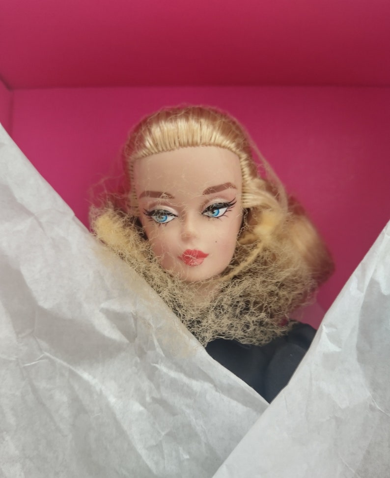 Barbie Silkstone Best in Black Fashion Model Collection GHT 43 Etsy