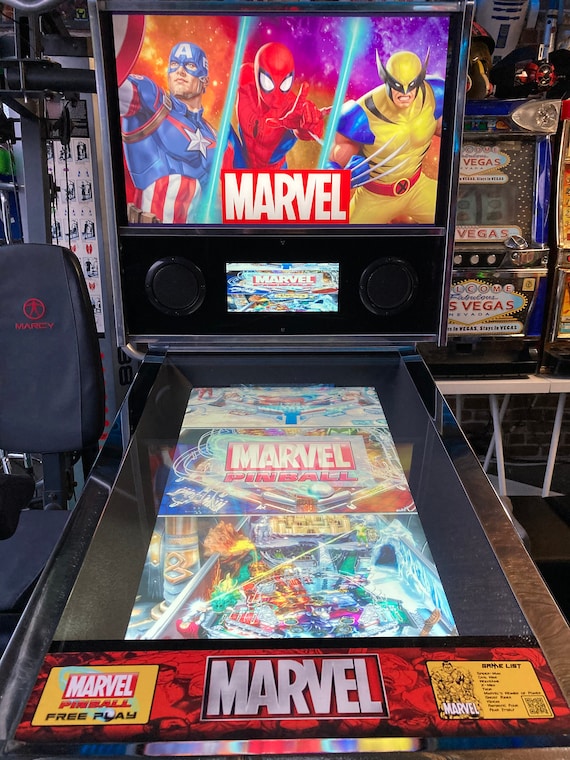 Arcade1up Marvel Pinball Machine