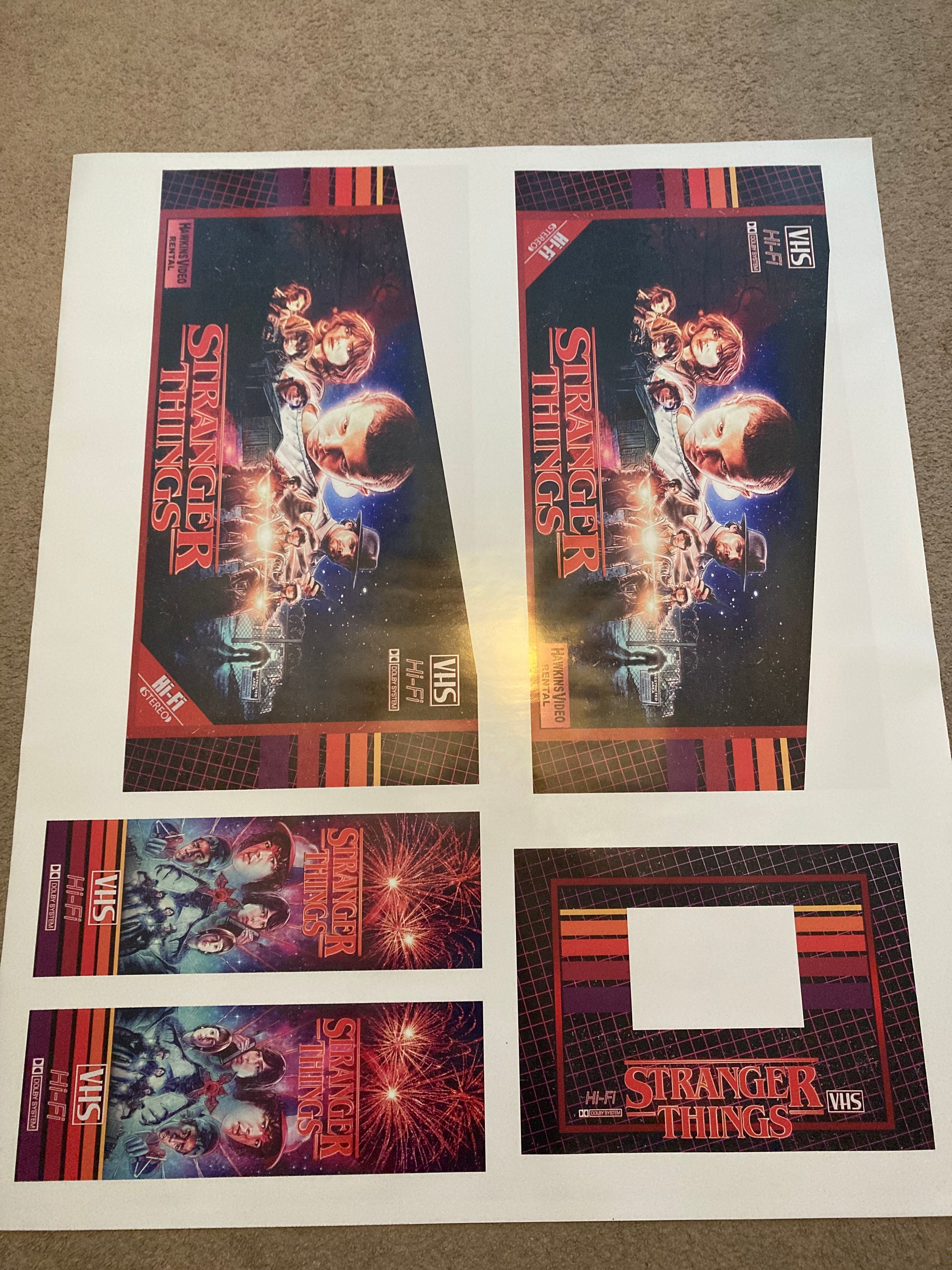 Arcade1up Arcade 1up Pinball Decal Wrap Sticker 8 Piece Set Etsy