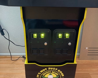 arcade1up The Simpsons Front Riser decal vinyl sticker Krusty, Simpsons Characters, El Barto, arcade 1up