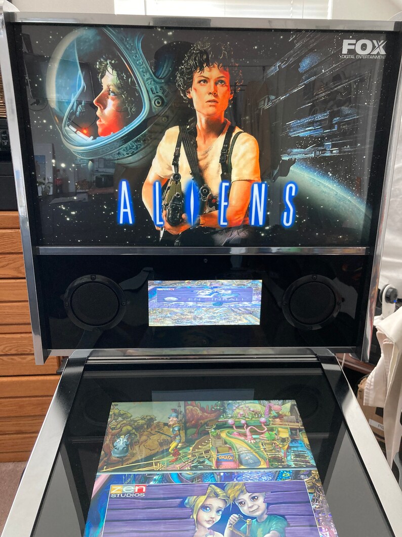 Classic Arcade '1 Quarter 1 Play' Pinball Decal Sticker - Set Of 2, Game Room Guys