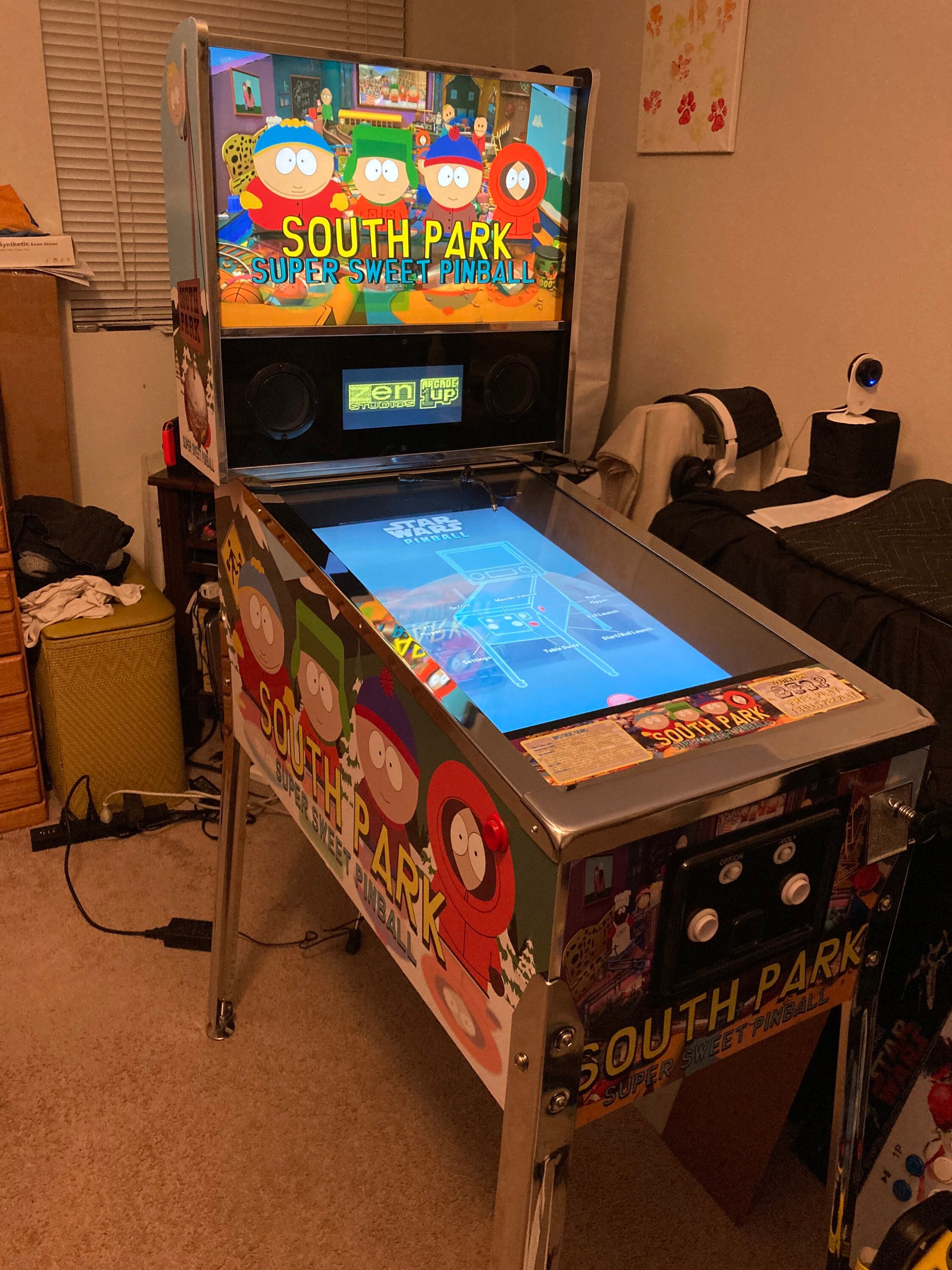 Arcade1up Arcade 1up Pinball Decal Wrap Sticker 7 Piece Set Etsy