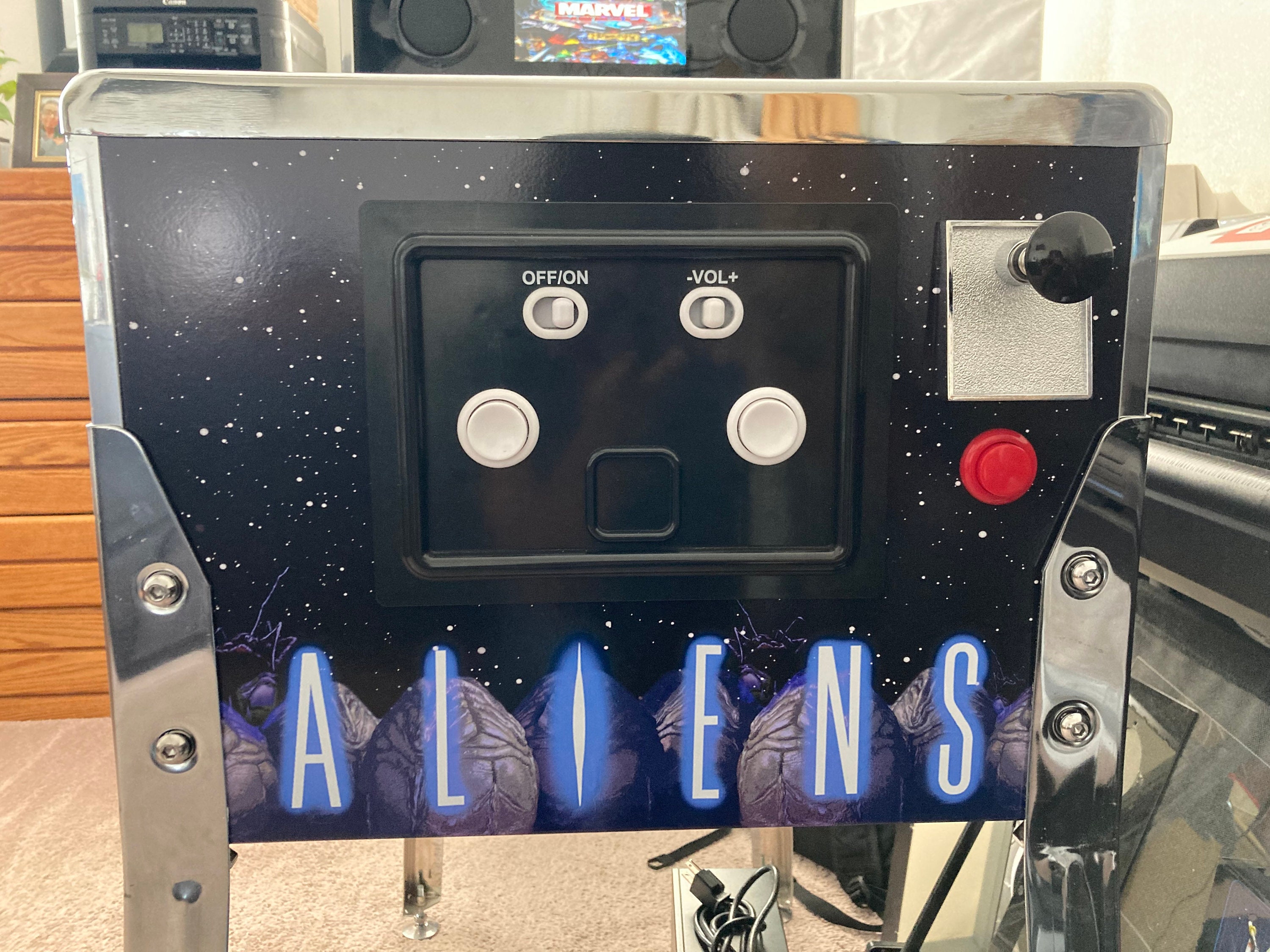 Arcade1up Arcade 1up Pinball Decal Wrap Sticker 7 Piece Set Etsy