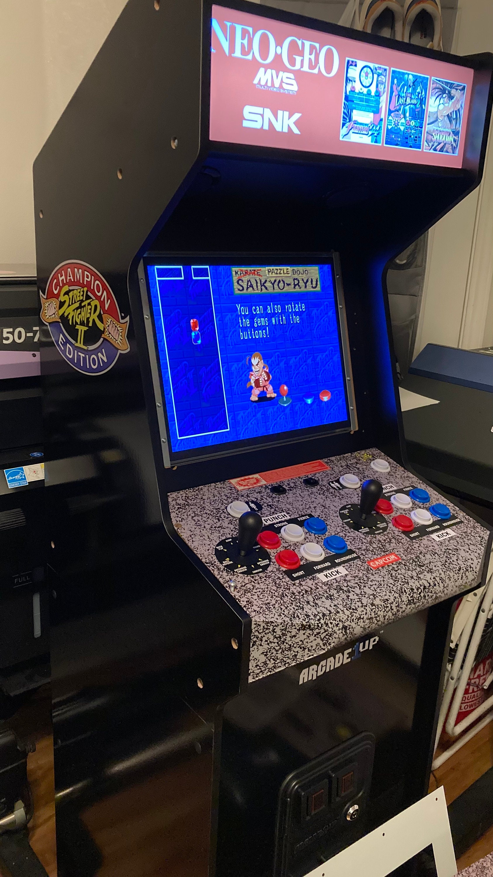 動作不明　arcade1up ストリートファイター　インテリア　ジャンク 動作不明 arcade1up ストリートファイター インテリア ジャンク