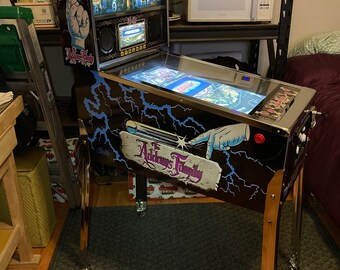 Stickers La Famille Adams Pour Flipper Ou Pincab - Déco Arcade - Neuf, Fabriqué En France
