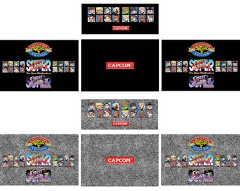 Arcade1up Street Fighter 2 4 Piece set pegatina pegatina gráfico riser Arcade 1up