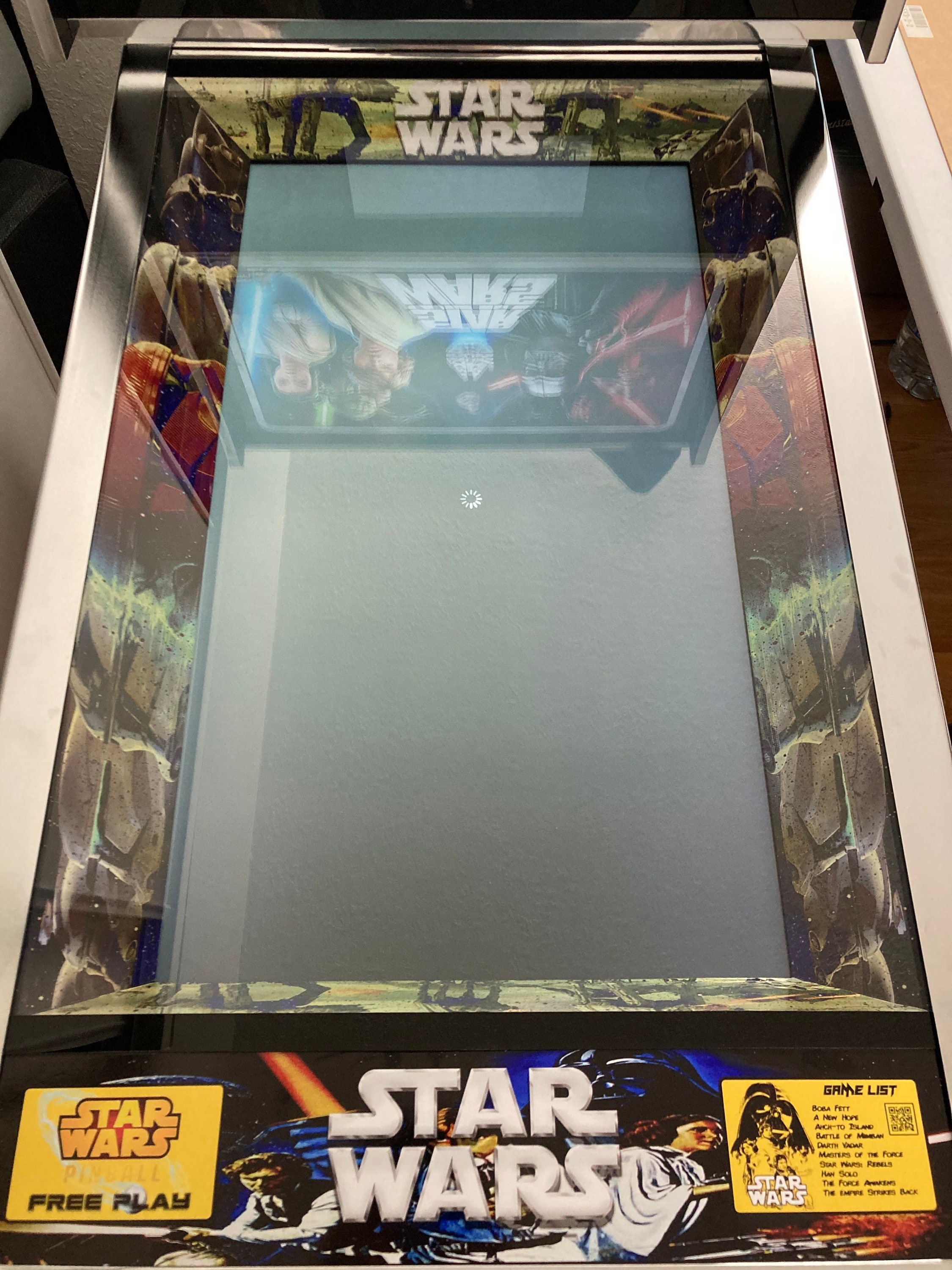 Arcade1up Arcade 1up Pinball Star Wars Bezel 4 Piece Decal Set Etsy Norway