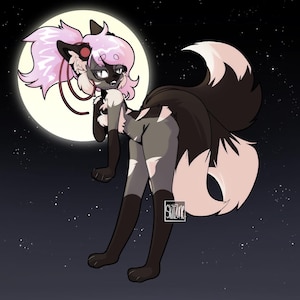 Full body furry commission