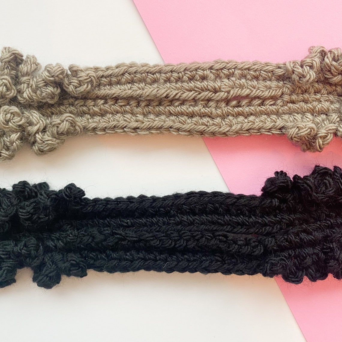 Handmade Crochet Hair Bun Maker Ruffle Hair Bun Holder Etsy