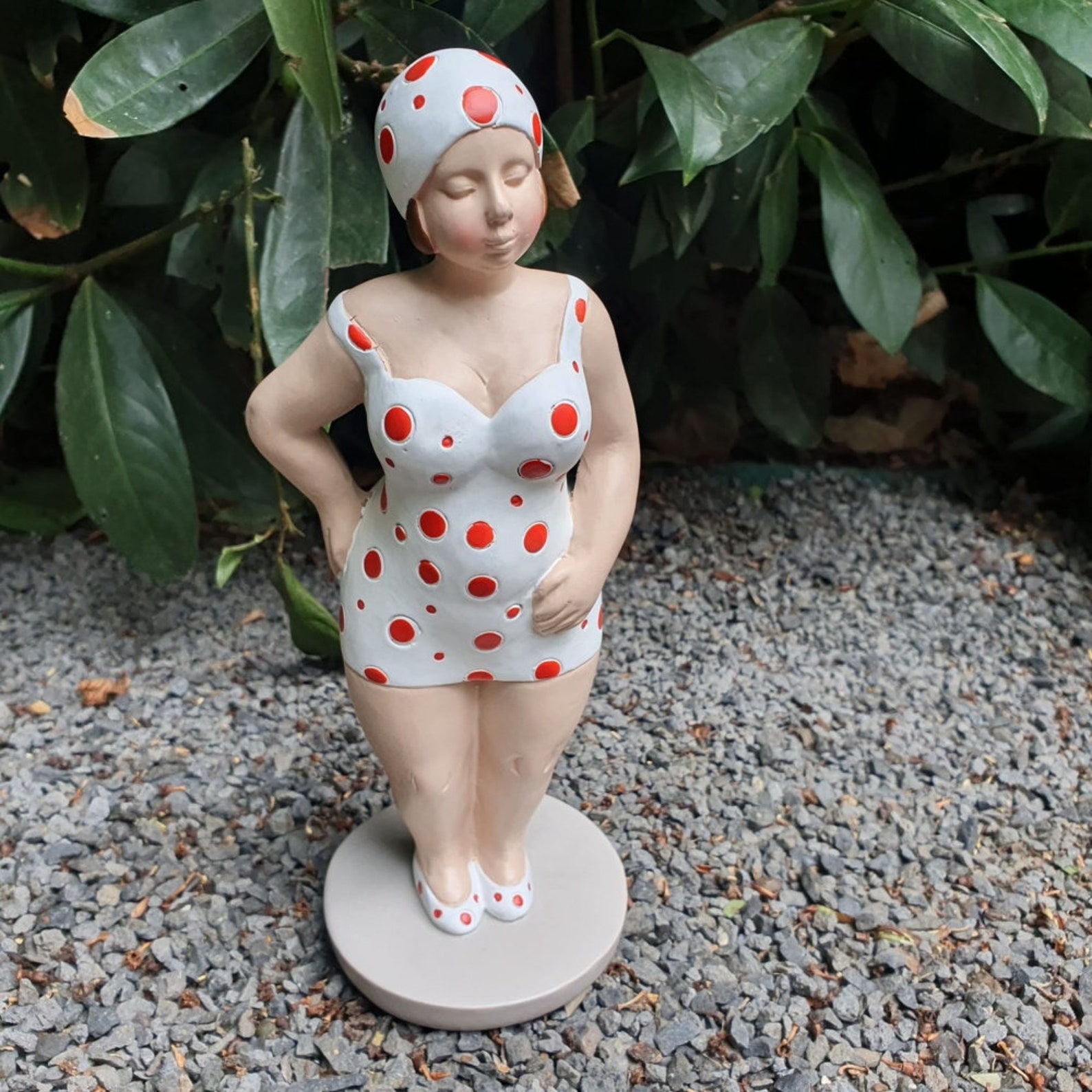 Badenixe Gartenfigur 20 Cm Wei Stehende Badenixe Maritime Figur F r badenixe-gartenfigur-20-cm-wei-stehende-badenixe-maritime-figur-f-r