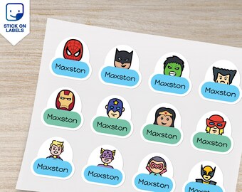Waterproof Name Stickers - Etsy UK