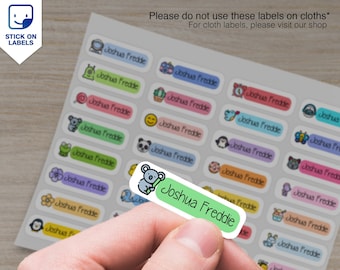 Washable Name Labels - Etsy Australia