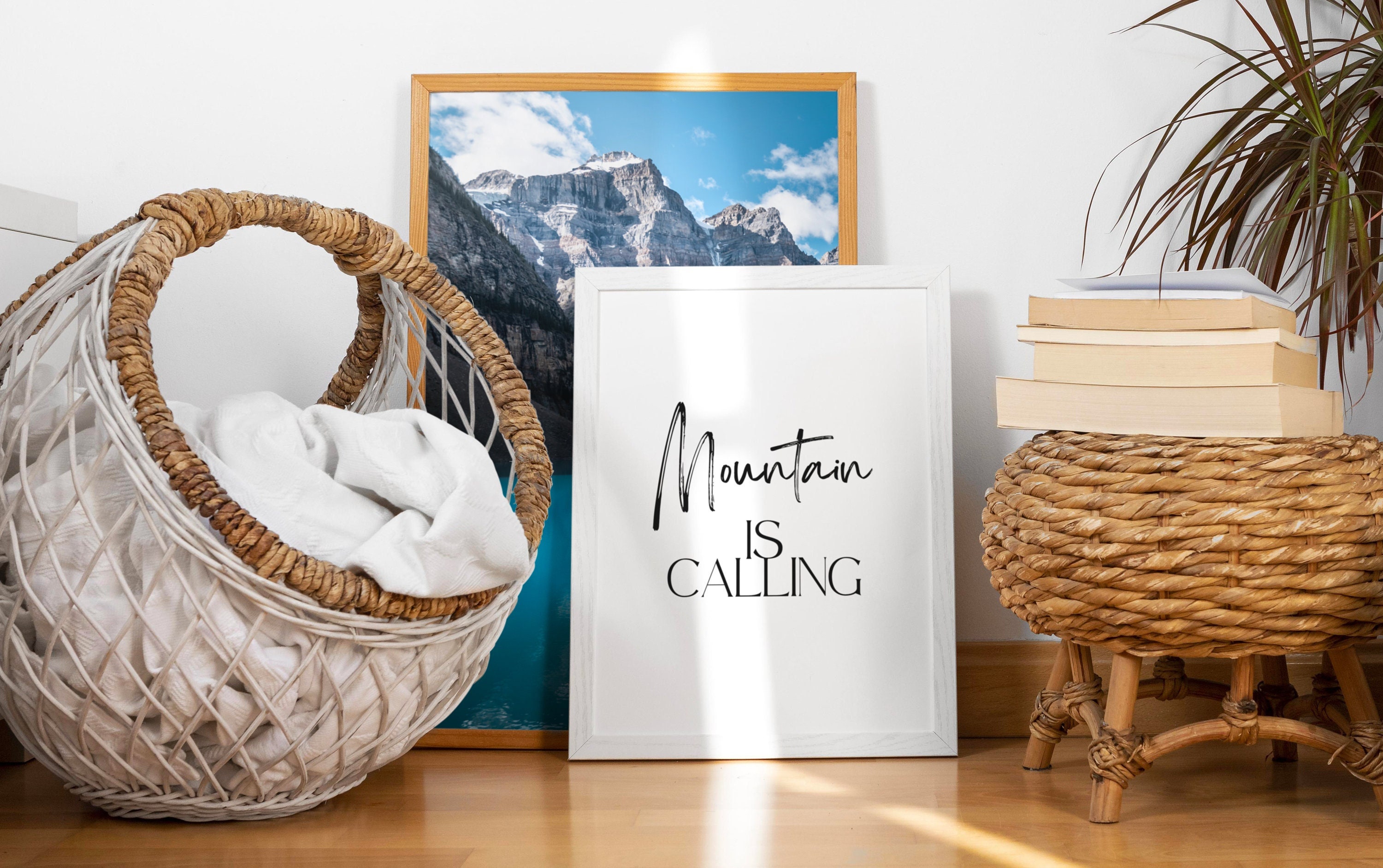 Mountain - Affiche Minimaliste