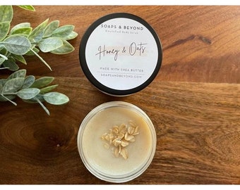 Natural + Organic Honey & Oatmeal Emulsified Body Scrub