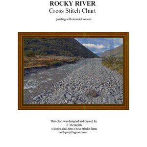 ROCKY RIVER - Cross Stitch Chart