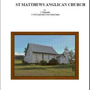 St MATTHEWS ANGLICAN CHURCH - cross stitch chart