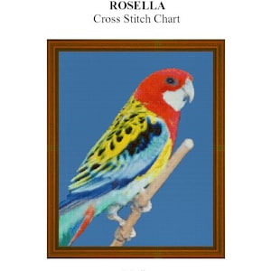 ROSELLA - Kreuzstichvorlage