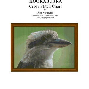 Craft Make Do - Chevron Kookaburra Counted Cross Stitch Kit main image 0