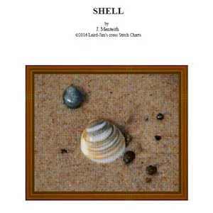 SHELL - Cross Stitch Chart