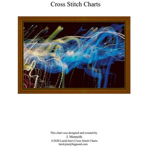 ELECTRIC LIGHTS - cross stitch chart