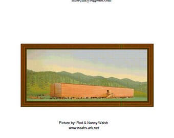 NOAH'S ARK- cross stitch chart
