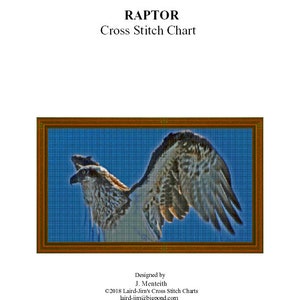 RAPTOR - Kreuzstichvorlage