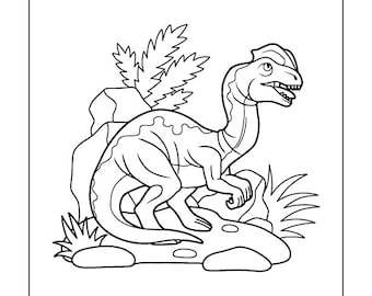 恐竜のぬり絵 150 ページ!