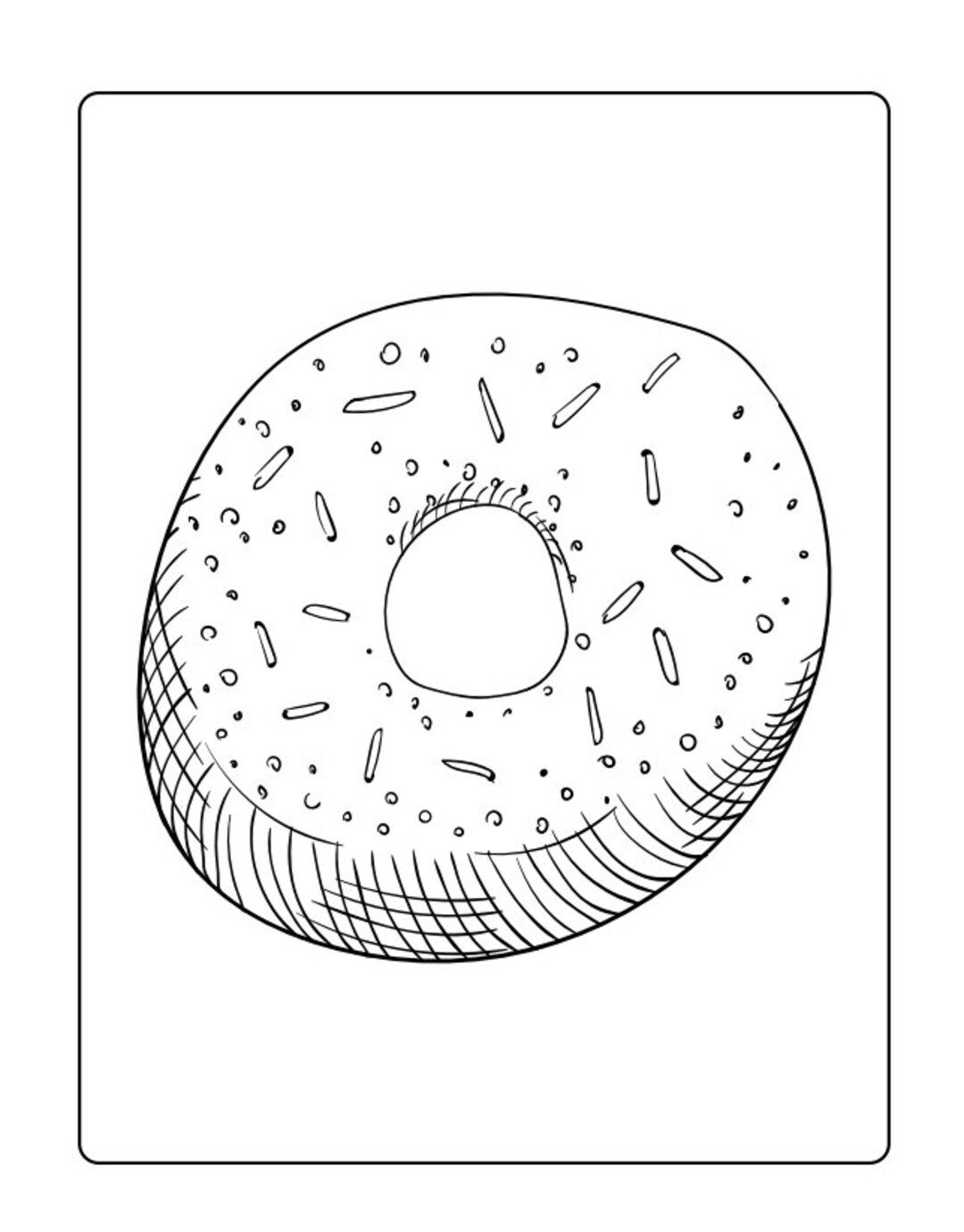 180+ Donut and Cupcake Coloring Pages! - Etsy