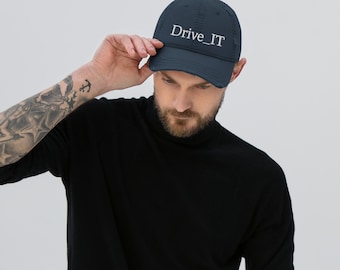 Drive_IT Distressed Dad Hat