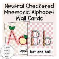 Embedded Mnemonics Alphabet A Through Z With Pictures of Most Common ...