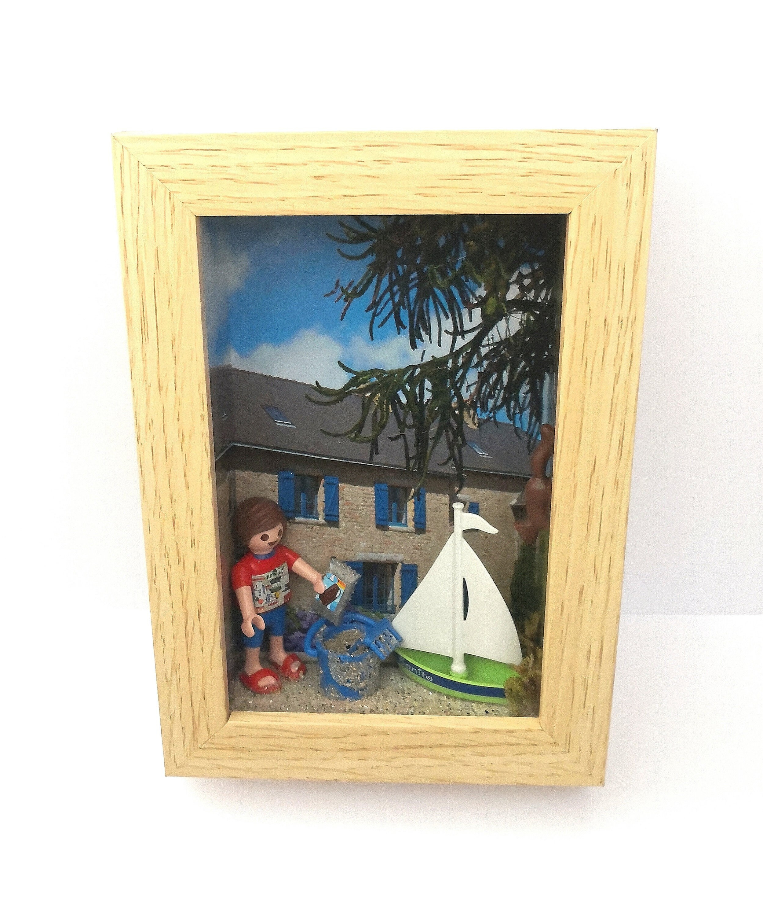 Cadre Scène de Vie Playmobil