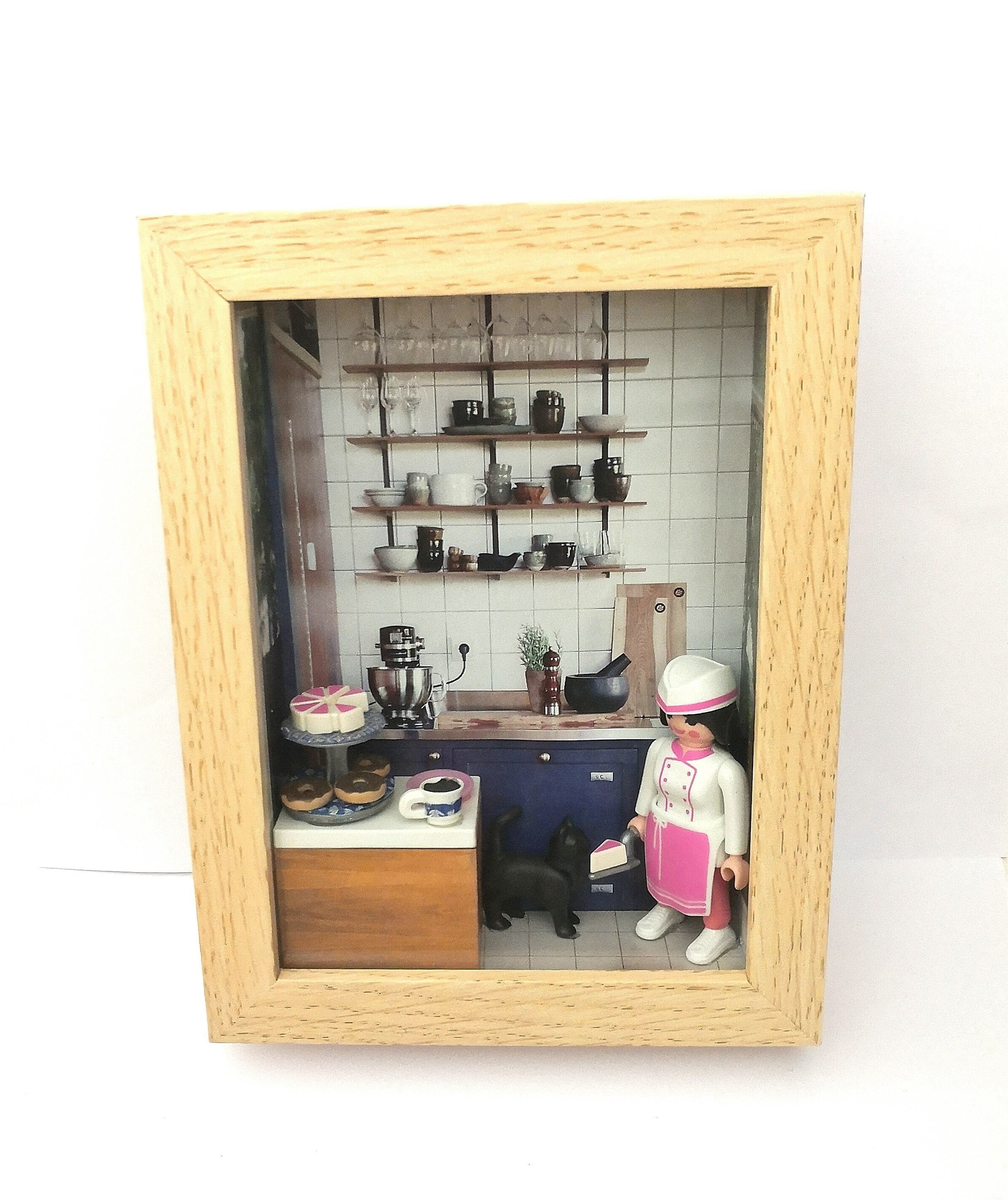 Cadre Scène de Vie Playmobil