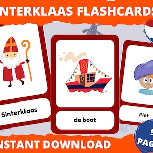 Sinterklaas Flaschcards