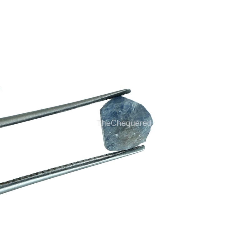 Natural Blue Sapphire Unshaped Raw Gemstone Lot 6 Mm to 10 Mm Flat Back ...