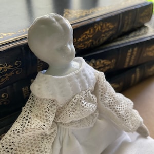 Agnes - ‘Old Souls’ Victorian Ghost Doll with Antique Head and Removable Costume