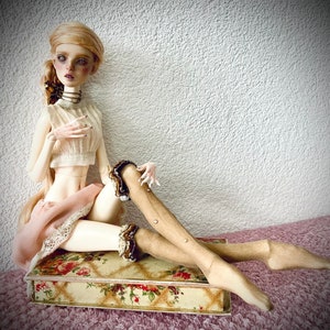 Victorian stockings for Popovy doll
