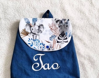 Personalized child's backpack size S
