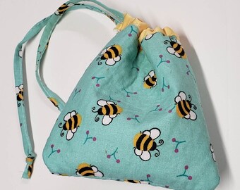 itty bitty boxy bolsa pattern