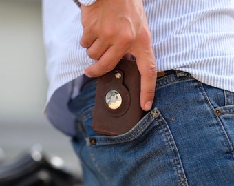 Parvus™ AirTag Wallet: Secure Card Holder for Apple AirTag – RFID Blocking