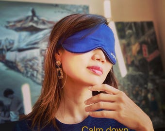 ORIGNEE® Silk Sleep Mask made from 100% Mulberry Silk | 19 Momme | For restful sleep