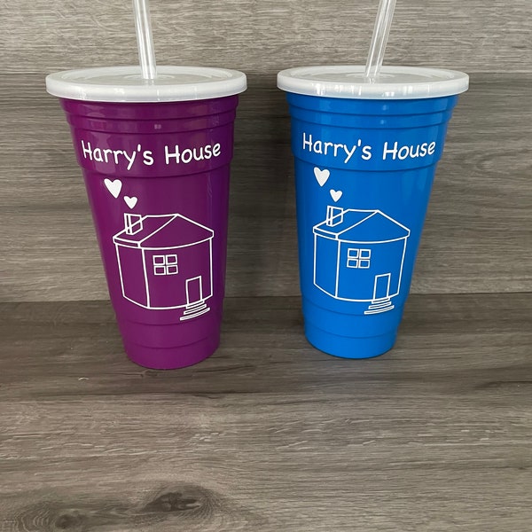 Harry's House cup, Harry Styles merch, Harry's House, Insulated cups, 32 oz cup