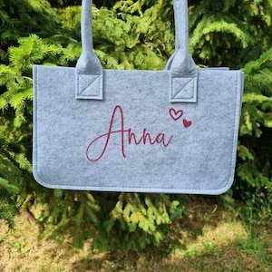 Filztasche klein Minishopper Kinderfilztasche Shopper