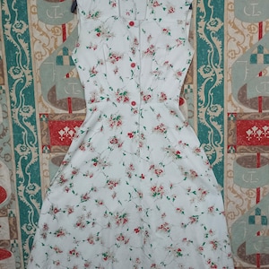 60s floral dress