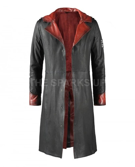 Devil May Cry Dante Cosplay Leather Windbreaker 