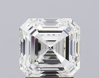 2.33 Carat Asscher Lab Grown Diamond – VVS2 H, IGI Certified