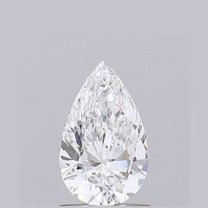1.01 Carat VS2 D Clarity/Color - Pear Lab Grown Loose Diamond, Pear Cut Lab Diamond With IGI Certified Diamond for Wedding Ring