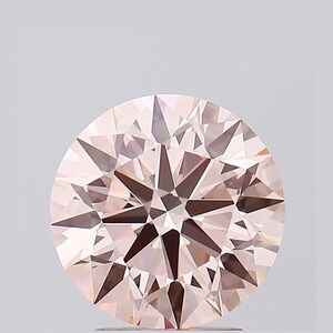 Excellent Cut 1.65 Ct Fancy Vivid Pink Lab Diamond - VS2 Lab Grown Diamond - Diamond for Engagement Jewelry