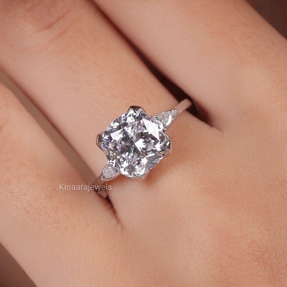 3 carat 2024 trilogy diamond ring