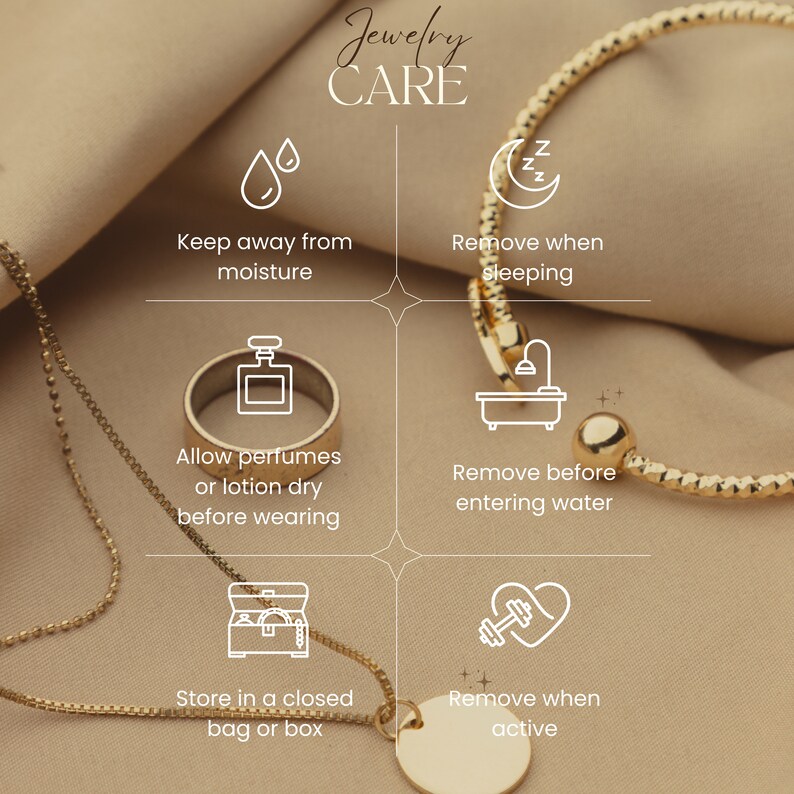Jewelry Care Instructions Card Printable Jewelry Care Tip Printable ...